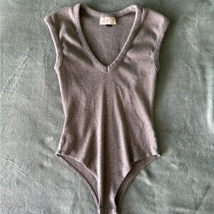 Universal Thread Heather Gray Body Suit